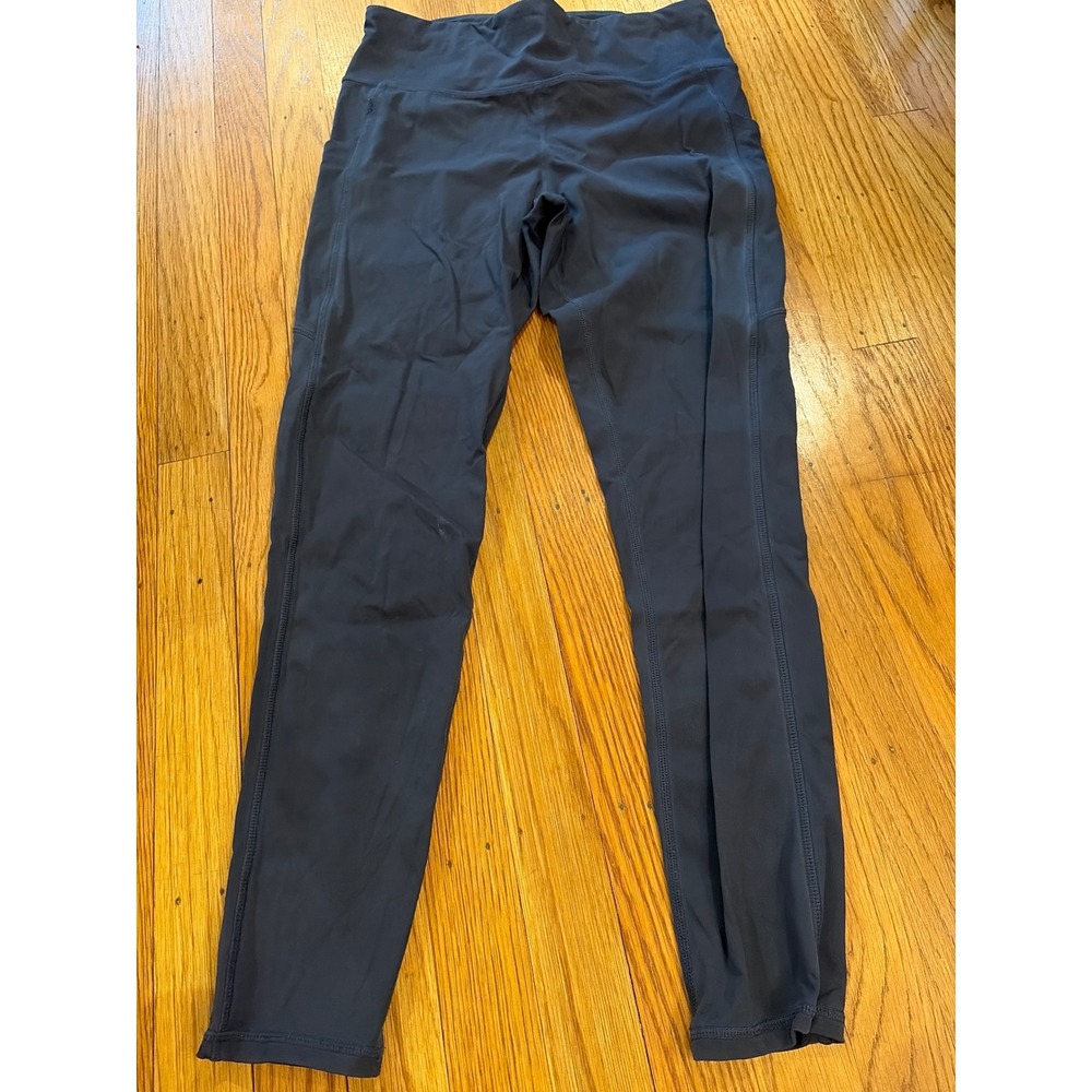 Vuori Womens Black High Rise Pocket Performance Leggings 24 Inseam